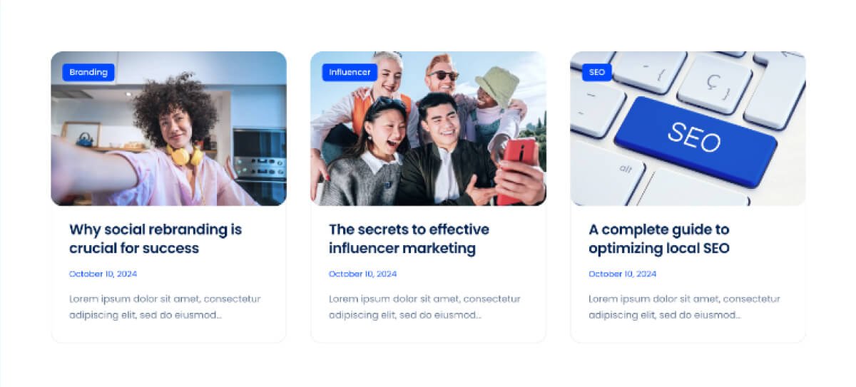 Image gallery marquee