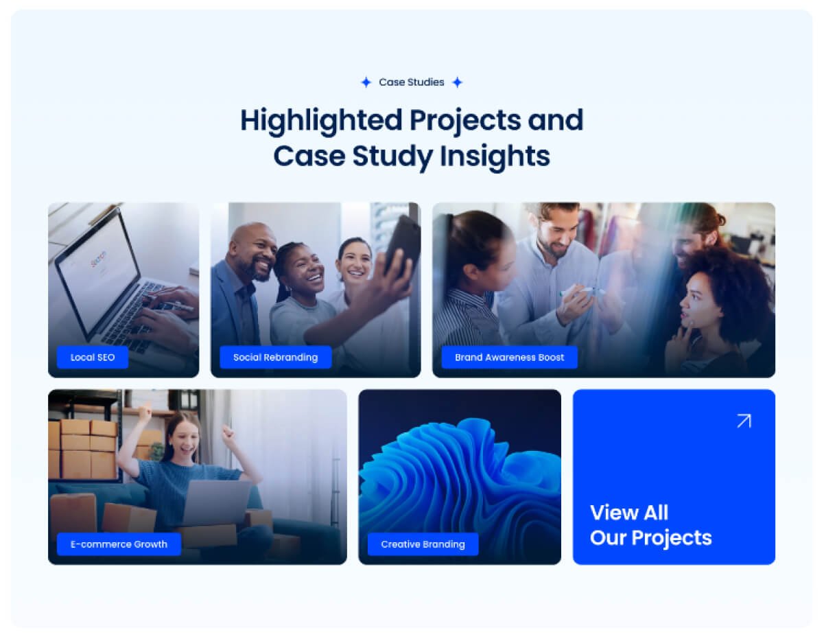 Image gallery marquee