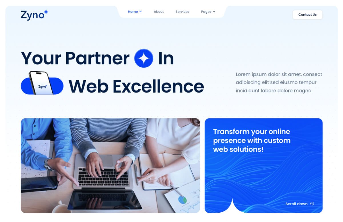 Image gallery marquee